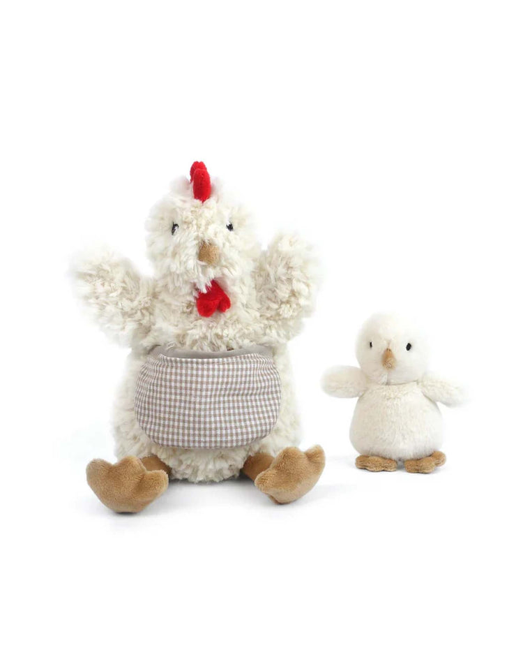 mon ami mother hen + baby play Little