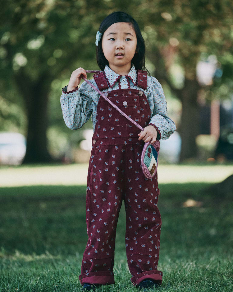corduroy carpenter overall in cambridge mariposa