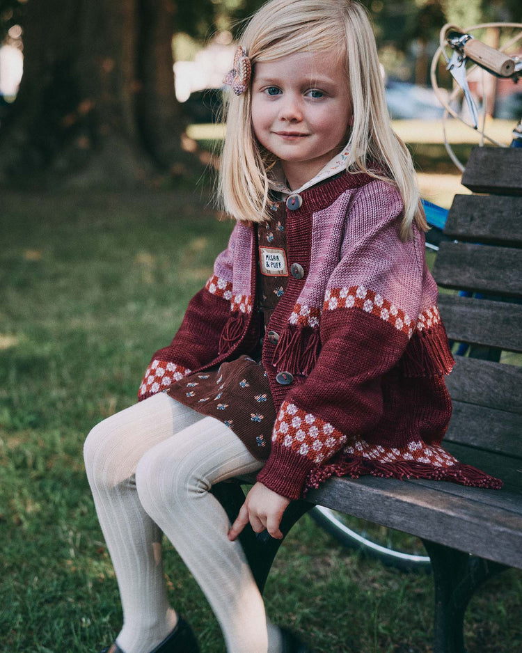 corduroy jumper dress in dark roast mariposa