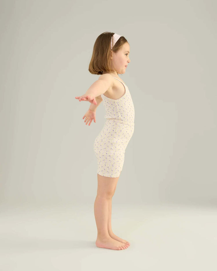 soor ploom middie in flower press print, soy kids Little