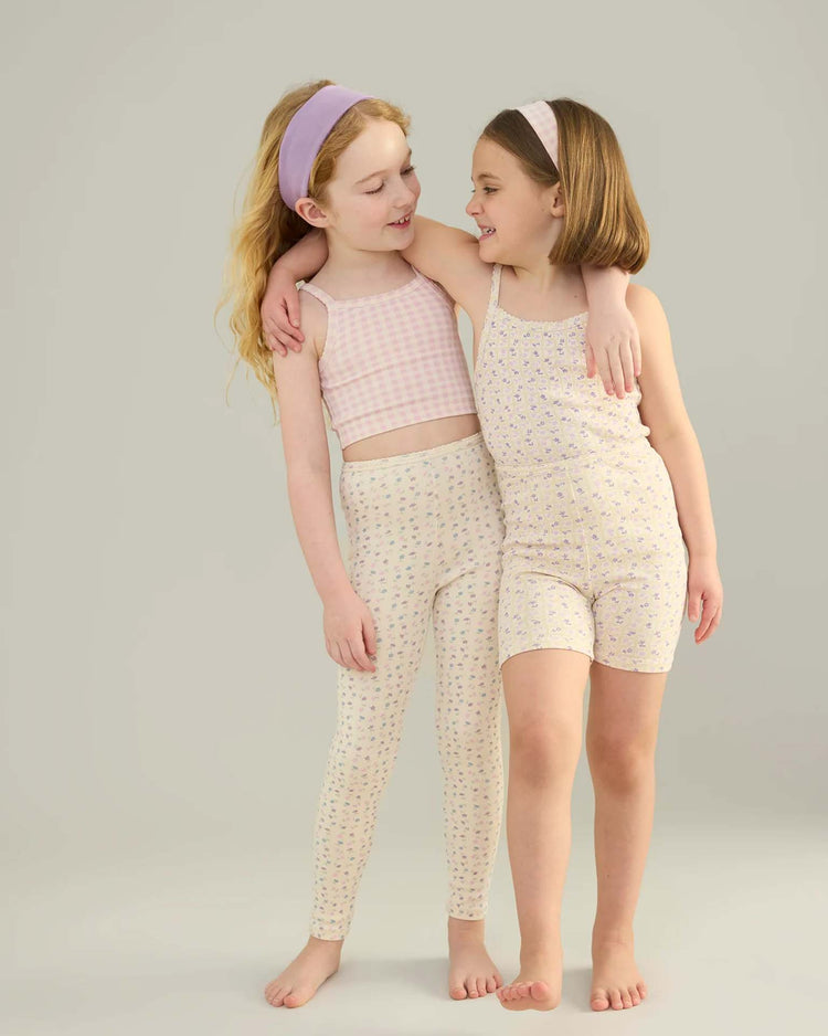 soor ploom stretch legging in chicweed print, mix kids Little
