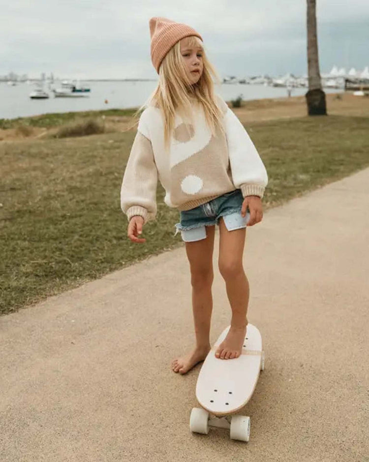 banwood banwood skateboard in cream play Little
