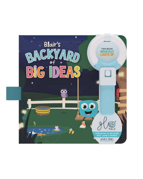 Little glo pals play glo pals light up book - blair's backyard of big ideas