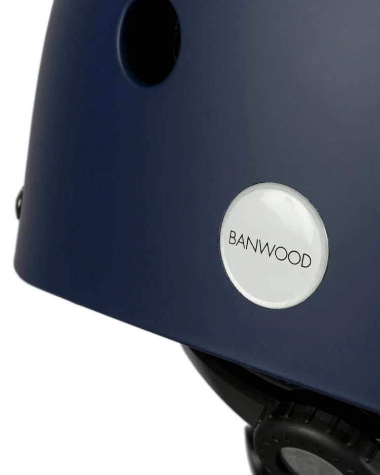 banwood kids helmet in matte navy play Little