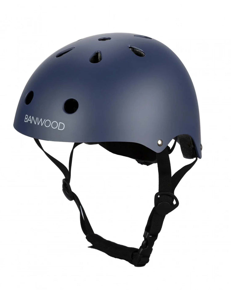 banwood kids helmet in matte navy play Little