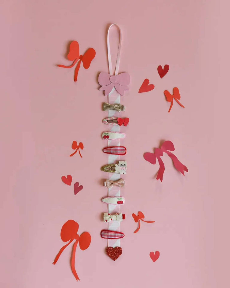 rockahula kids cutesy bow clip hanger accessories Little