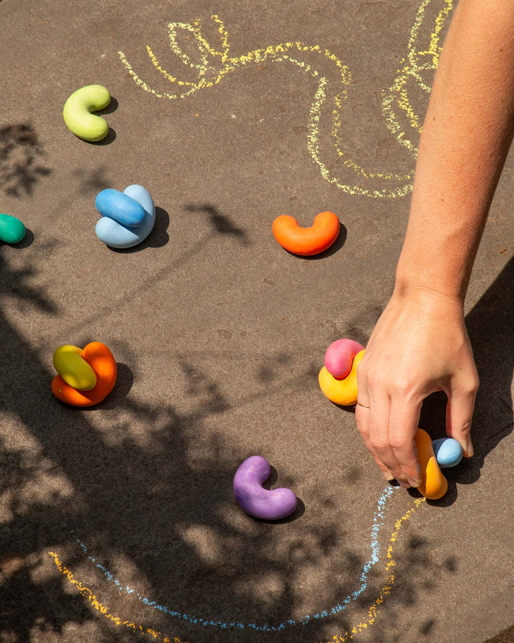Little areaware play bean chalk