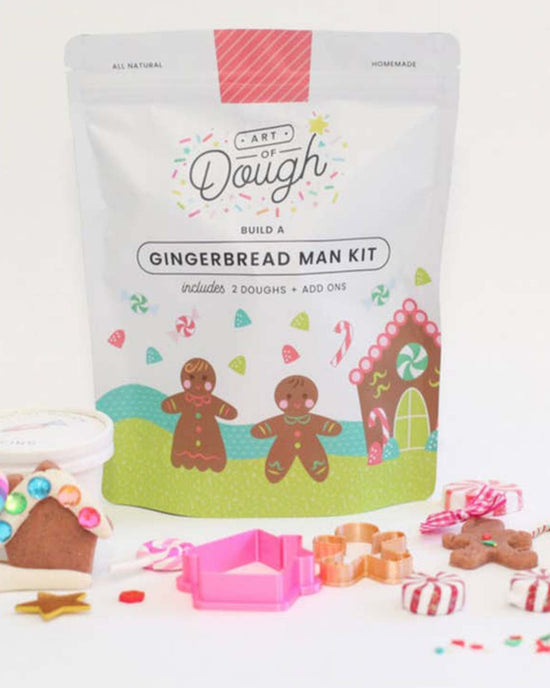 Little art of dough play gingerbread baking dough kit