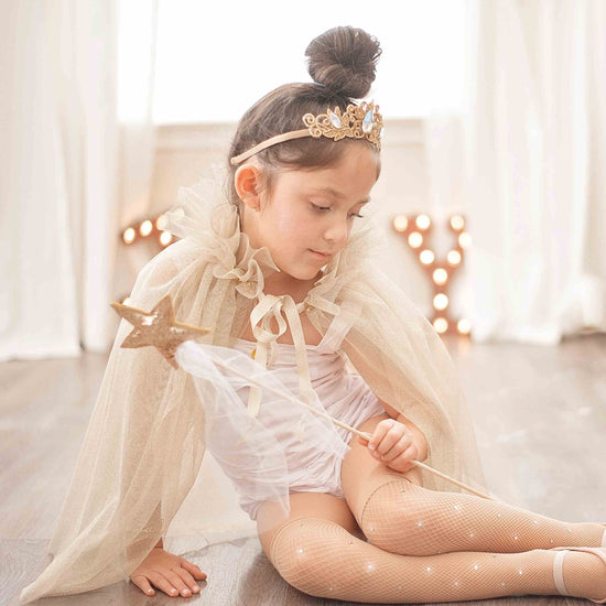 Little Bailey and Ava Crowns & Tiaras Chloe Princess Crown in Clear Tiara