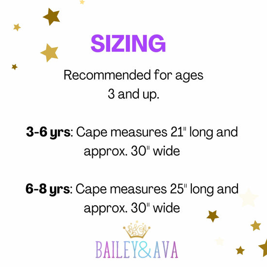 Little Bailey and Ava Costumes & Accessories Magical Wizard Cape Set in Navy