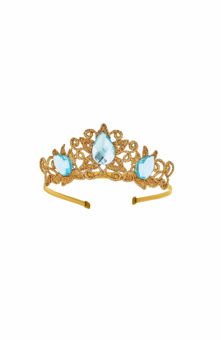 Little Bailey and Ava Mermaid Gift Set in Gold +  Blue
