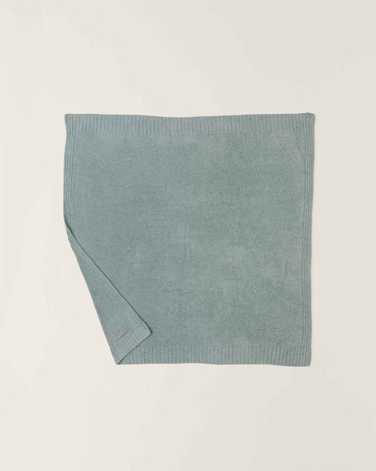 Little barefoot dreams home CozyChic lite baby receiving blanket in beach glass
