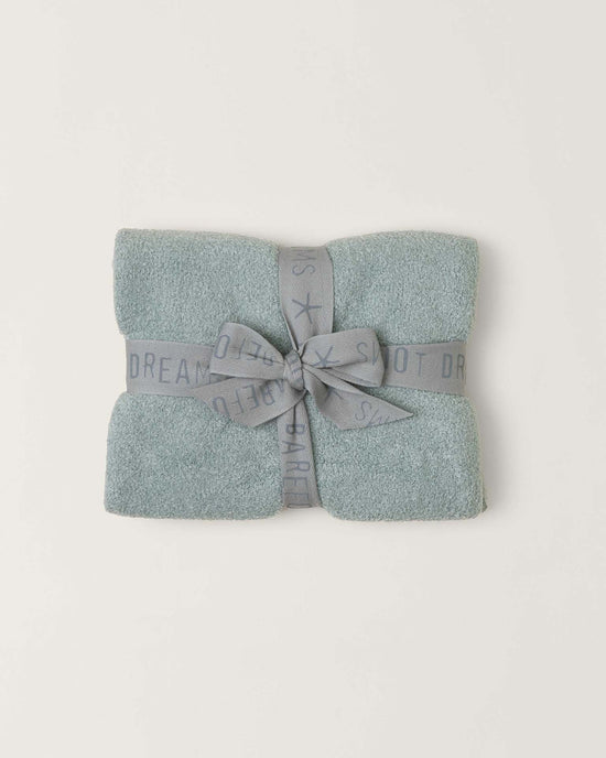 Little barefoot dreams home CozyChic lite baby receiving blanket in beach glass