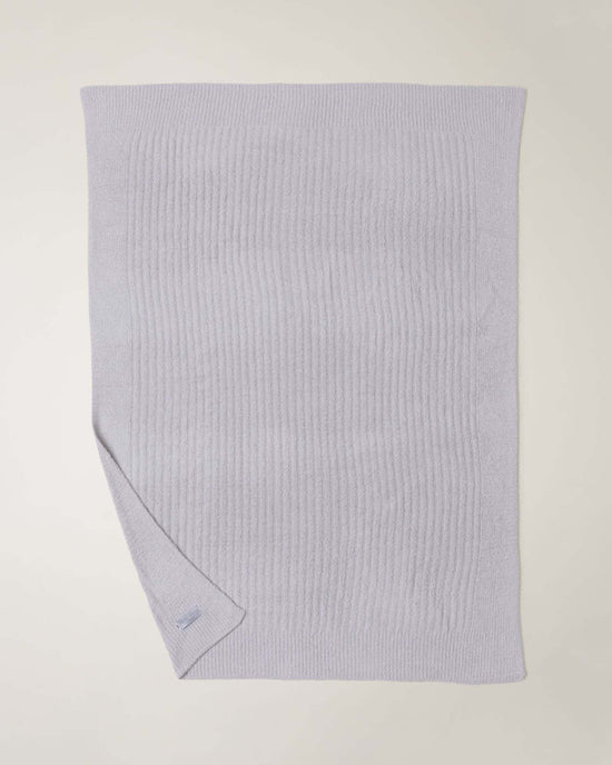 Little barefoot dreams home CozyChic lite ribbed blanket in oyster