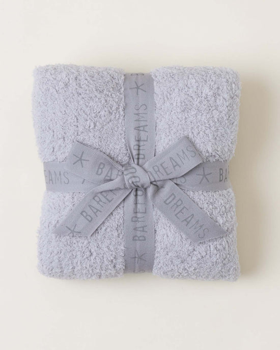 Little barefoot dreams home CozyChic stroller blanket in oyster