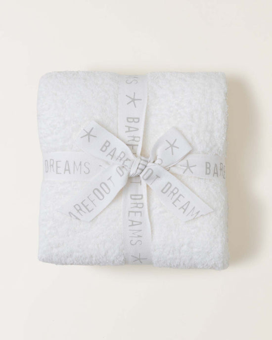 Little barefoot dreams home CozyChic stroller blanket in pearl