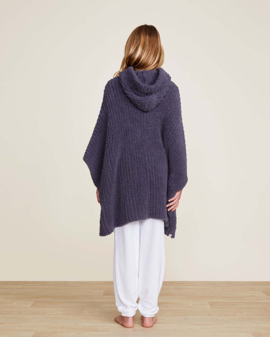 Little barefoot dreams home One Size CozyChic youth ribbed cozy in pacific blue