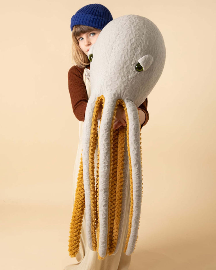 Little big stuffed play big octopus pop