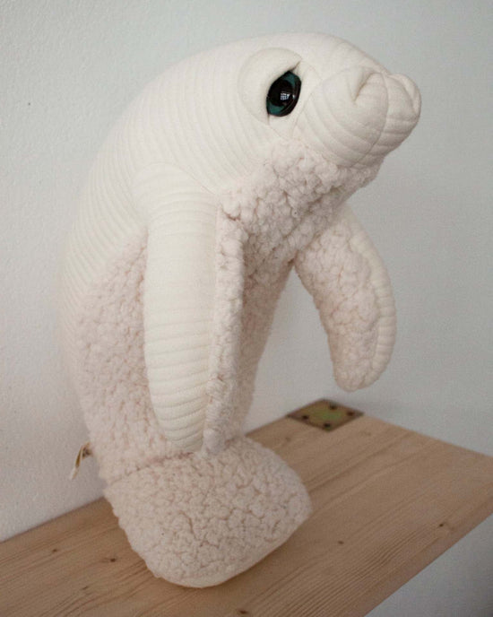 Little big stuffed play small manatee sir