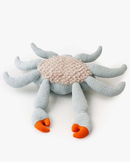 Little BigStuffed play mini crab blue
