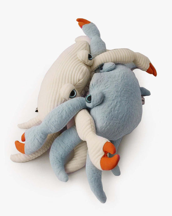 Little BigStuffed play mini crab blue