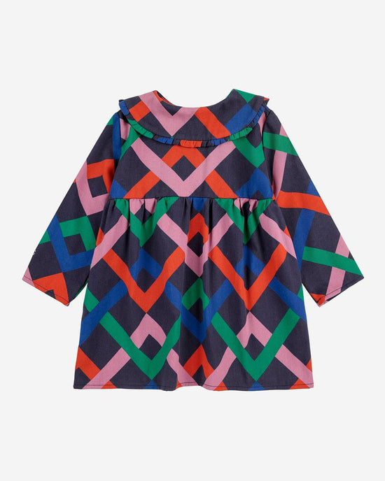 Little bobo choses baby baby multicolor garland woven dress