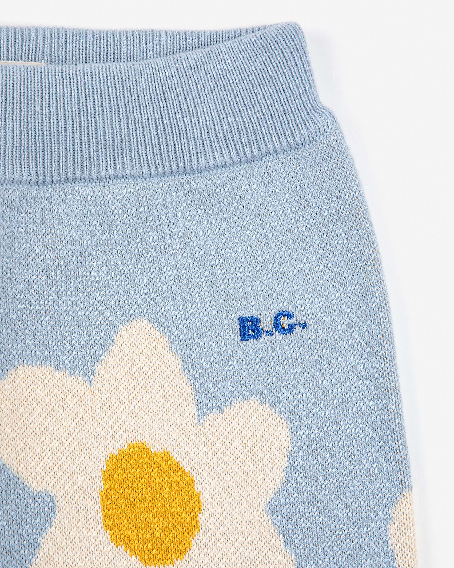 Little bobo choses baby big flower all over baby knit pant