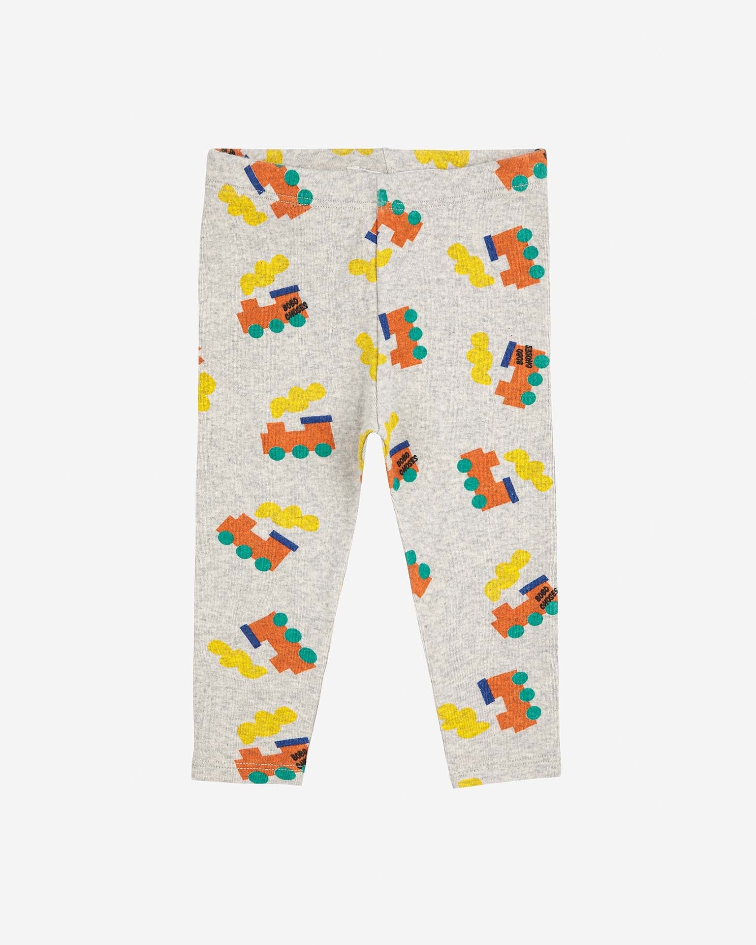 bobo choo choo all over leggings in light heather grey