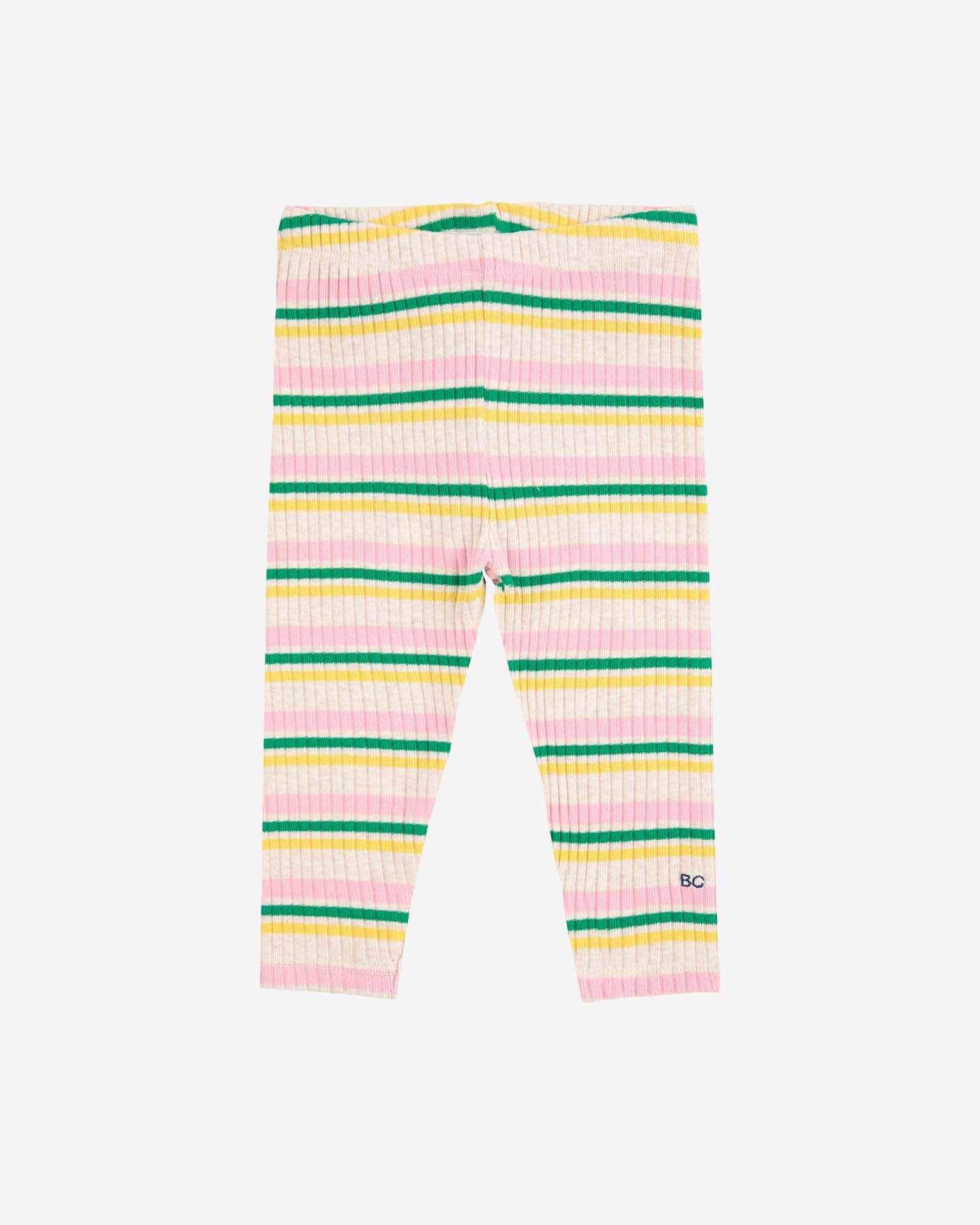 bobo choses striped leggings in multicolor