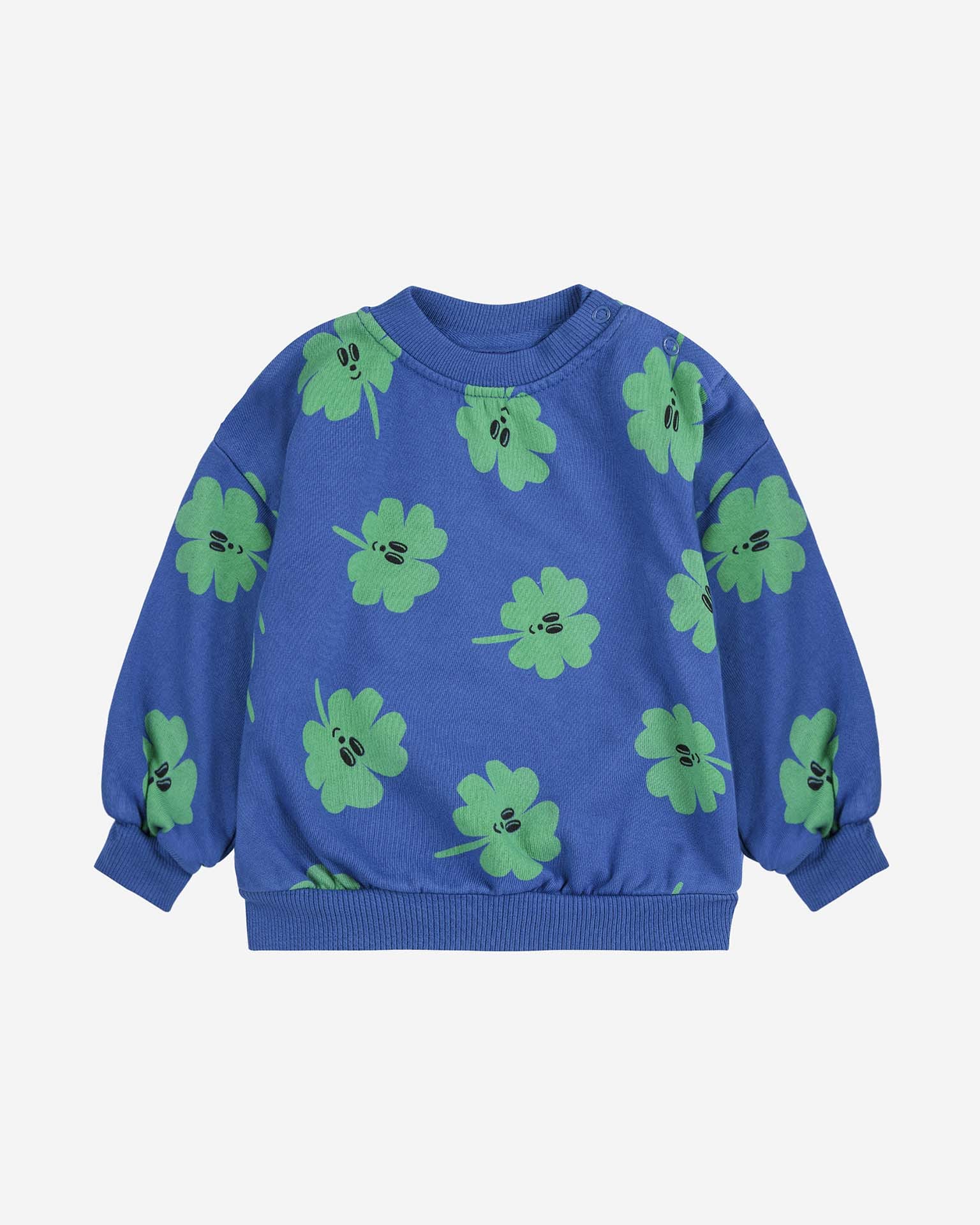 lucky clover all over sweatshirt