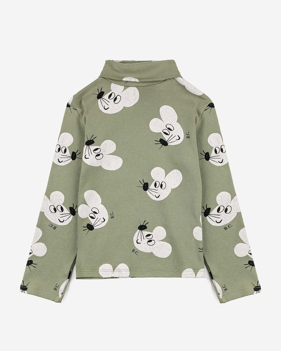 Little bobo choses kids mouse all over turtle neck t-shirt