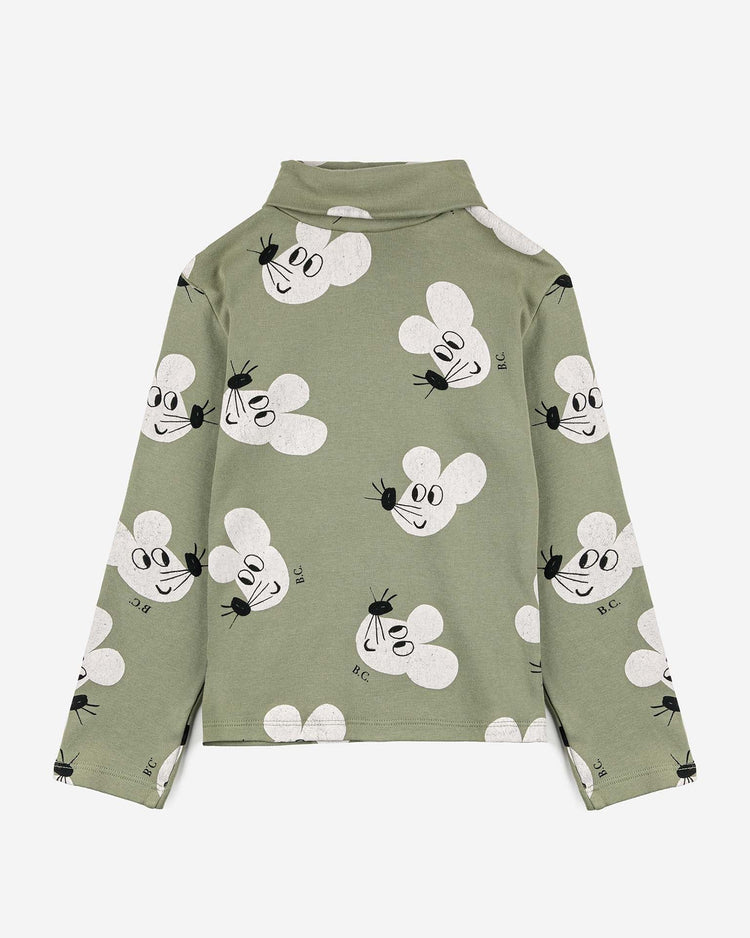 Little bobo choses kids mouse all over turtle neck t-shirt