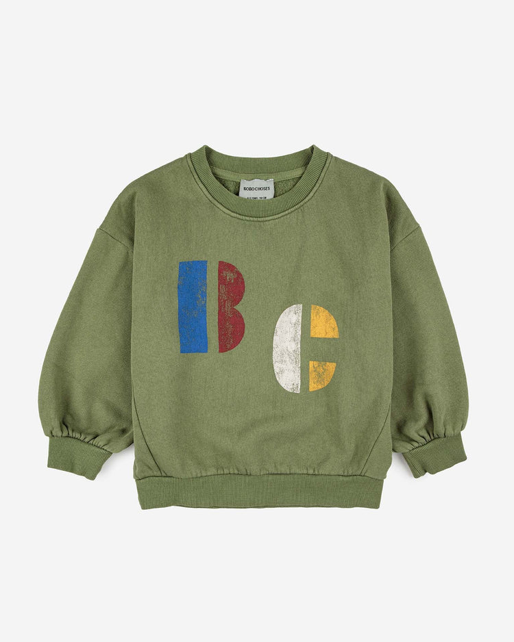 Little bobo choses kids multicolor B.C. sweatshirt