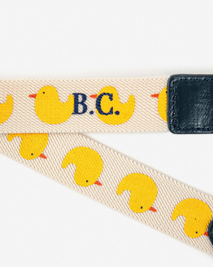Little bobo choses accessories rubber duck all over elastic belt