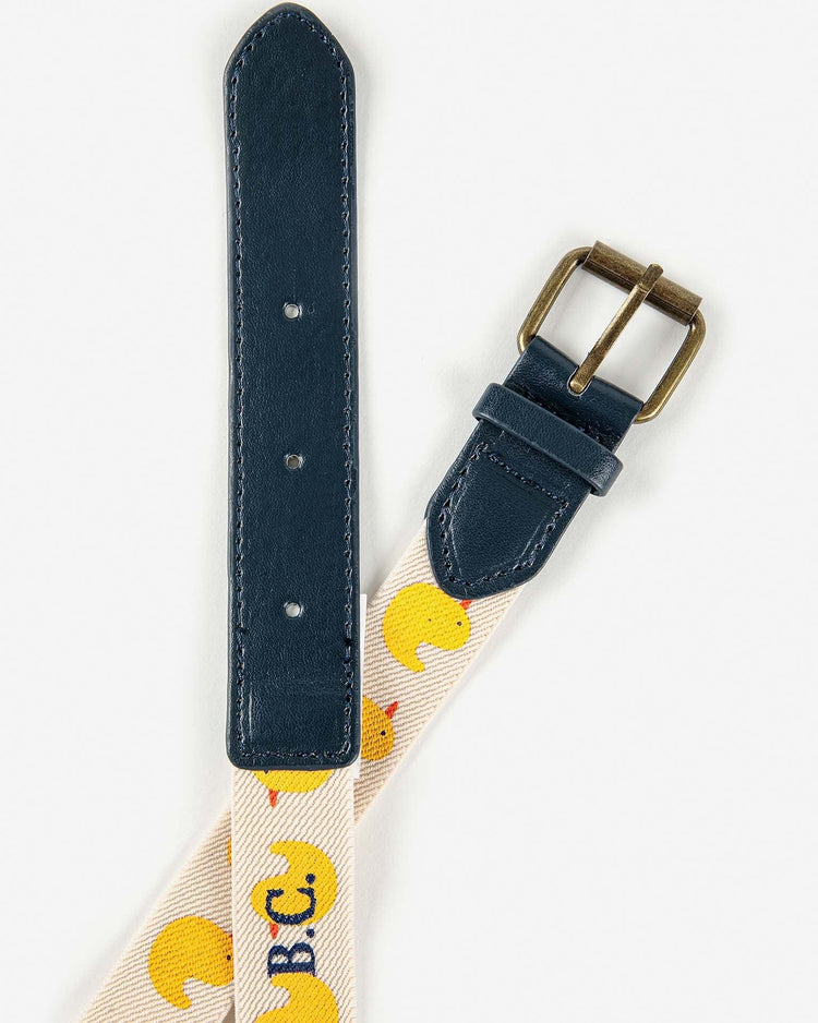 Little bobo choses accessories rubber duck all over elastic belt