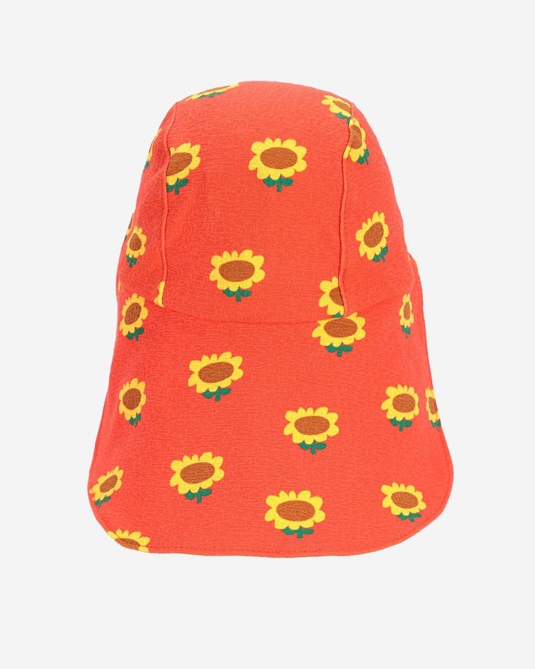 Little bobo choses accessoriess sunflower all over swim cap in red