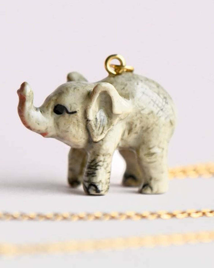Little camp hollow accessories baby elephant necklace