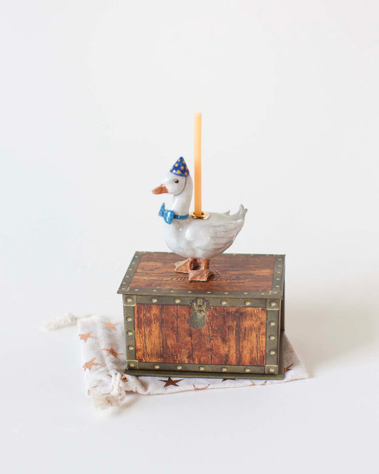 Little camp hollow paper + party goose cake topper in box
