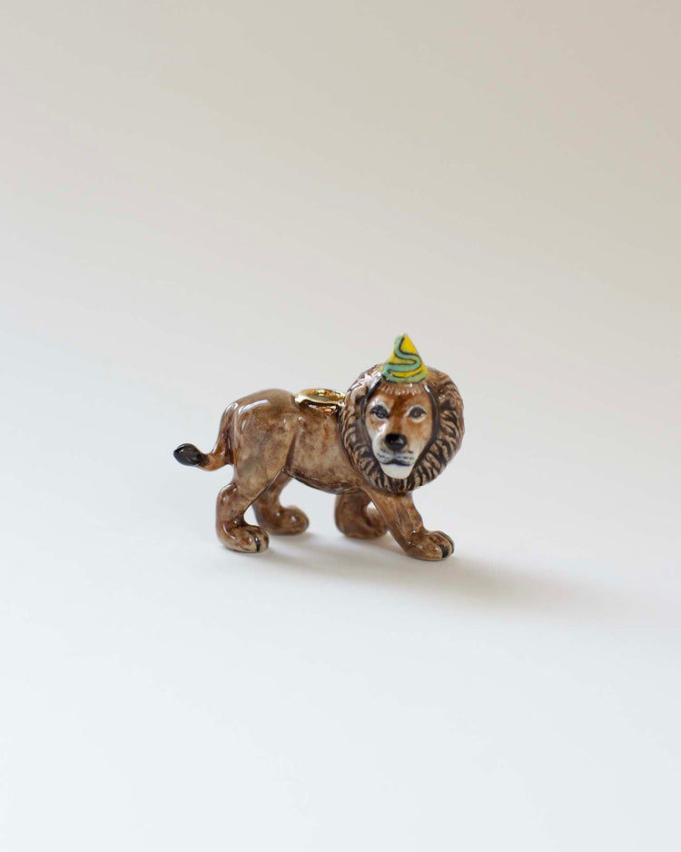 Little camp hollow paper + party lion cake topper in box