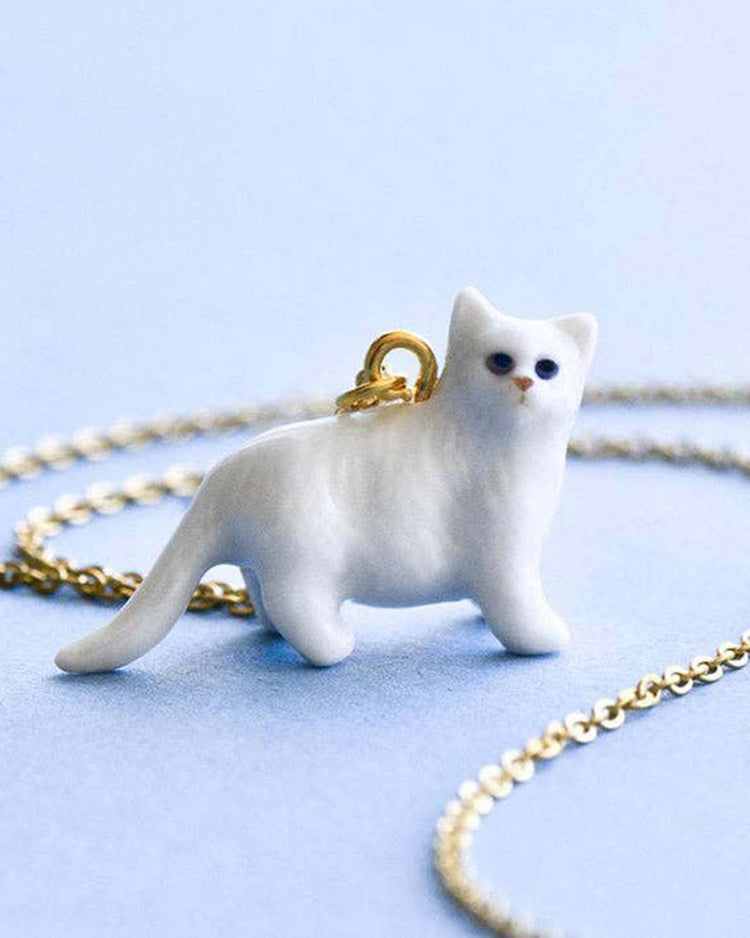 Little camp hollow accessories persian cat necklace