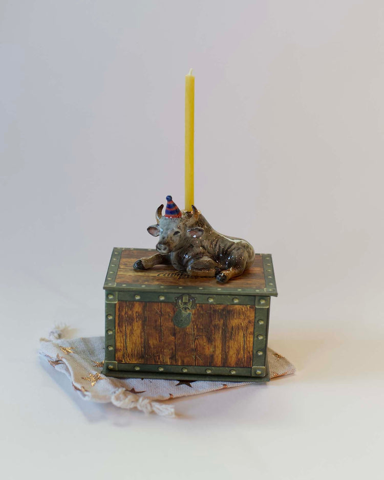 Little camp hollow paper + party year of the ox cake topper