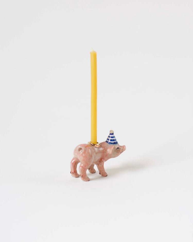 Little camp hollow paper + party year of the pig cake topper in box