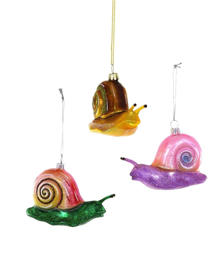 Little cody foster home fern snail ornament