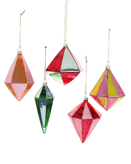 Little cody foster room geometric spindle in pink + red