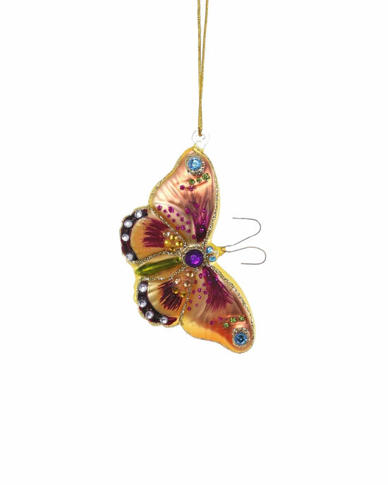 Little cody foster home small enchanted papillion ornament