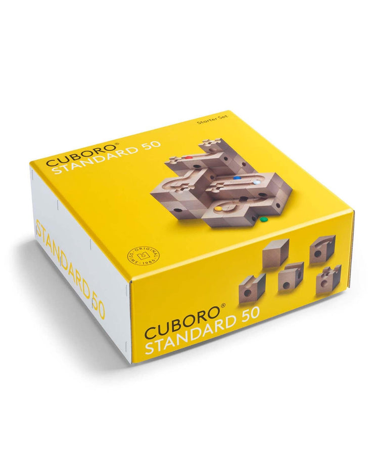Little cuboro play standard 50 marble run set