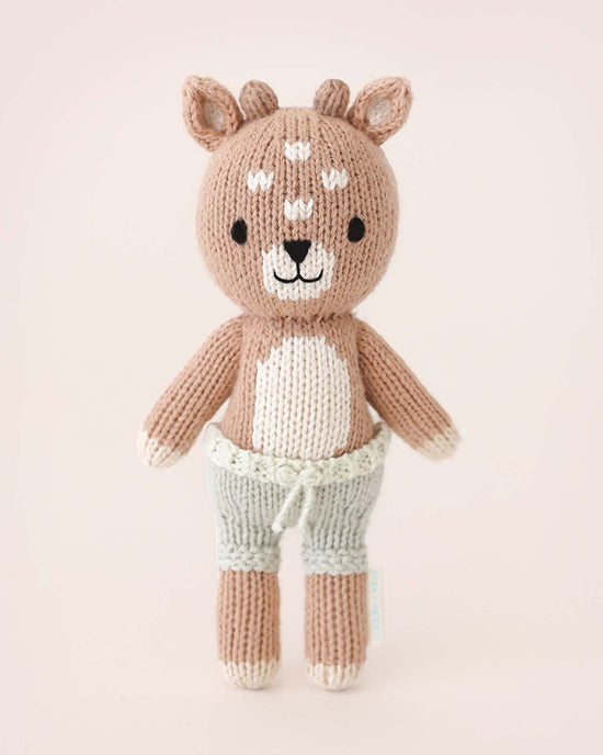 Little cuddle + kind play tiny elliot the fawn