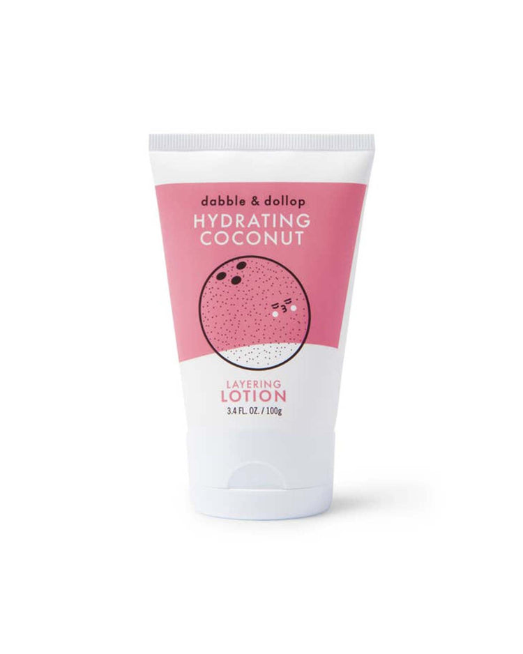 Little dabble + dollop room all natural layering lotion in coconut