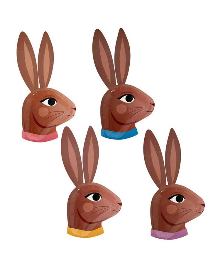 Little daydream society party chocolate bunny dinner plate