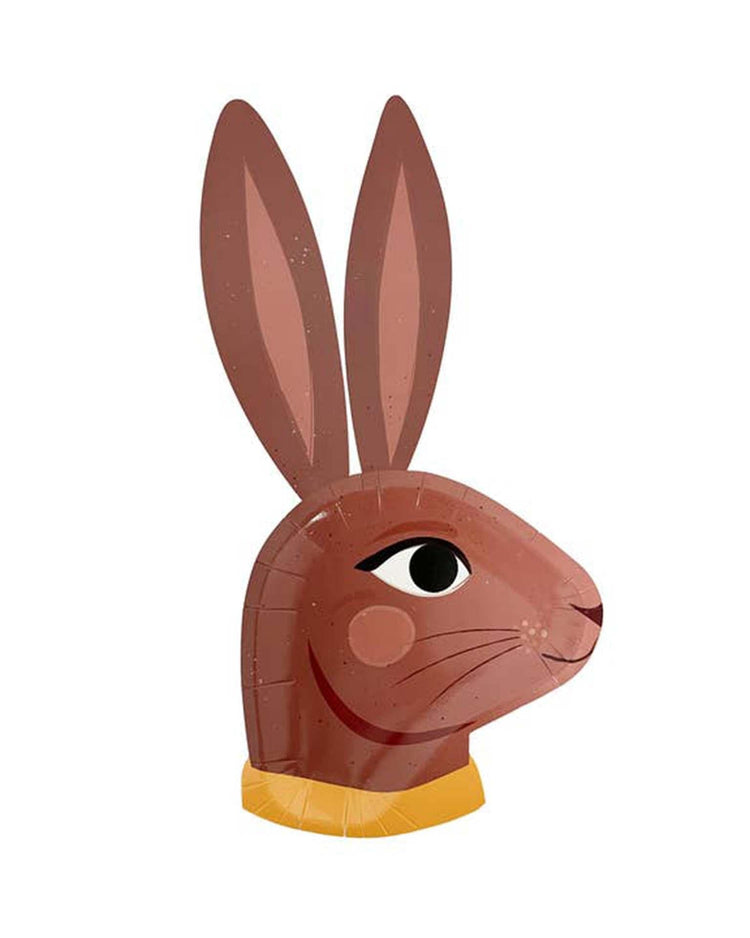 Little daydream society party chocolate bunny dinner plate